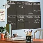 Black Board Wall Sticker with for School, Office, College (60X200 cm)