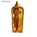 Divine Handicrafts Malaysian Pathumalai Murugan Statue | 12-Inch Lord Murugan Idol