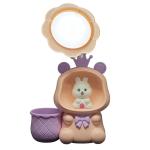Cute Little Bear 3-in-1 USB Rechargeable LED Table Lamp with Sharpener & Pen Holder – Night Light for Kids' Bedroom