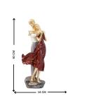 Romantic Love Couple Showpiece Statue for Couples Gifts, Home, Bedroom, Tabletop,Living Room Decor,Valentine's Day, Anniversaries, Wedding Gifts