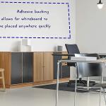 White Board Wall Sticker with for School, Office, College (60X200 cm)