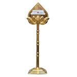 Metal Lord Muruga’s Vel Double-Sided (6") - Gold, Silver & Bronze Finish | Perfect for Car Dashboard, Home Decor, Pooja Room, and Spiritual Gifts