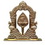 Murugan Vel with Peacock and Arch – Lord Murugan Vel Idol for Car Dashboard, Pooja Room, Home & Office Decor(10 cms)
